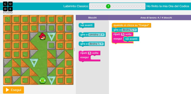 Hour of Code - IC5 Santagata Portici 1F